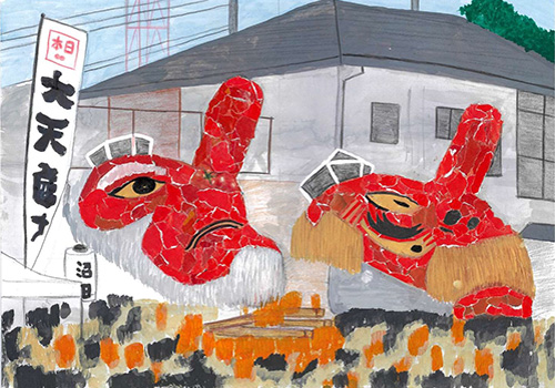 天狗みこしそろい踏み